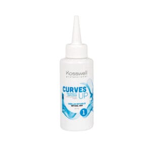 Kosswell Curves UP 1 80ml, płyn do trwałej ondulacji, do włosów normalnych