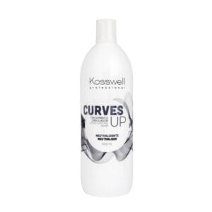 Kosswell Curves UP Neutral 1000ml, utrwalacz do płynów do trwałej ondulacji