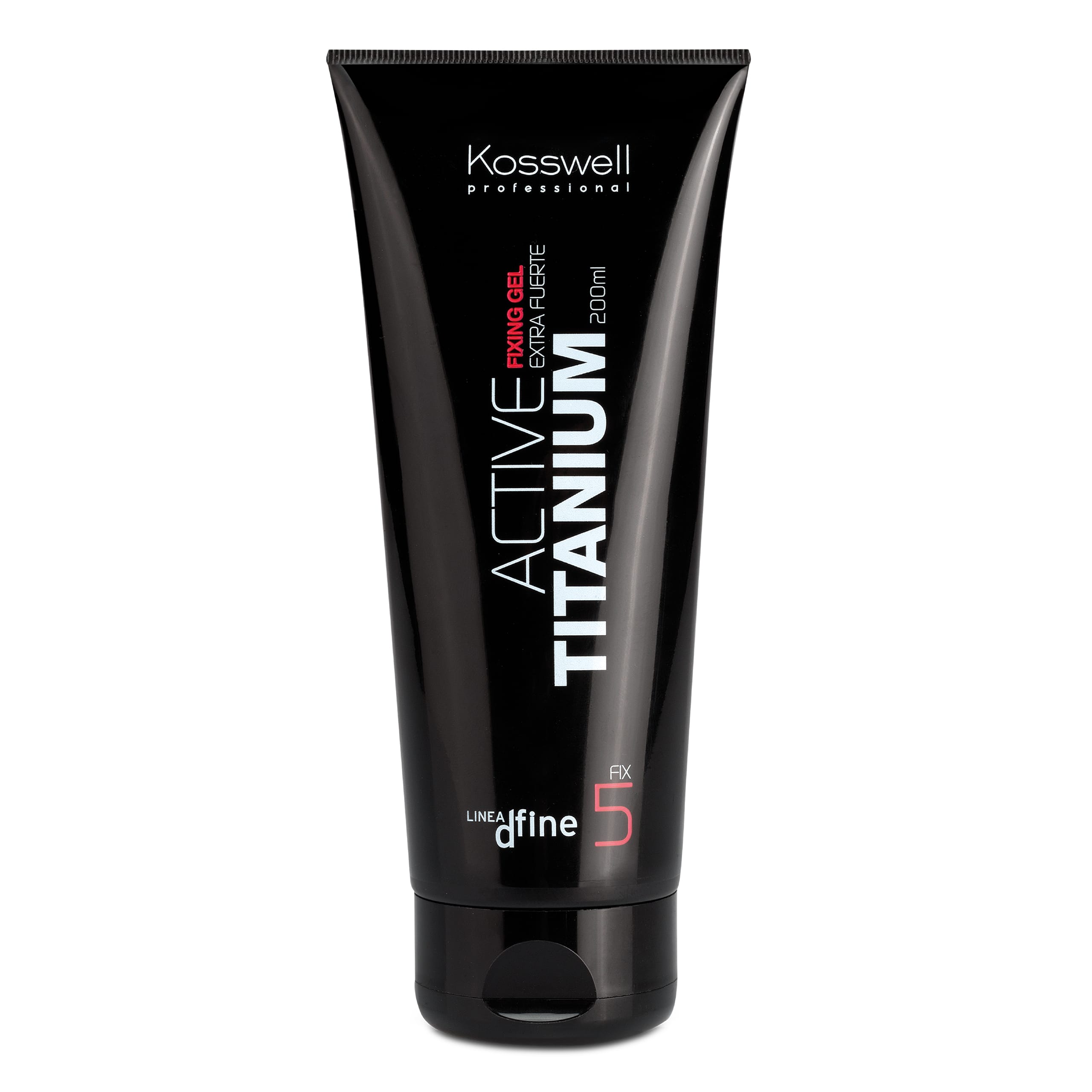 Kosswell Active Titanium 200 ml, bardzo mocny żel do włosów