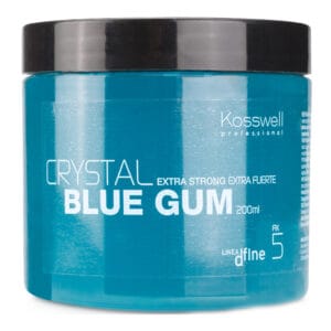 Kosswell Crystal Blue Gum 200 ml, mocna guma do włosów
