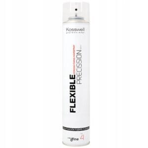 Kosswell Flexible Precission 500 ml, lekki elastyczny lakier do włosów