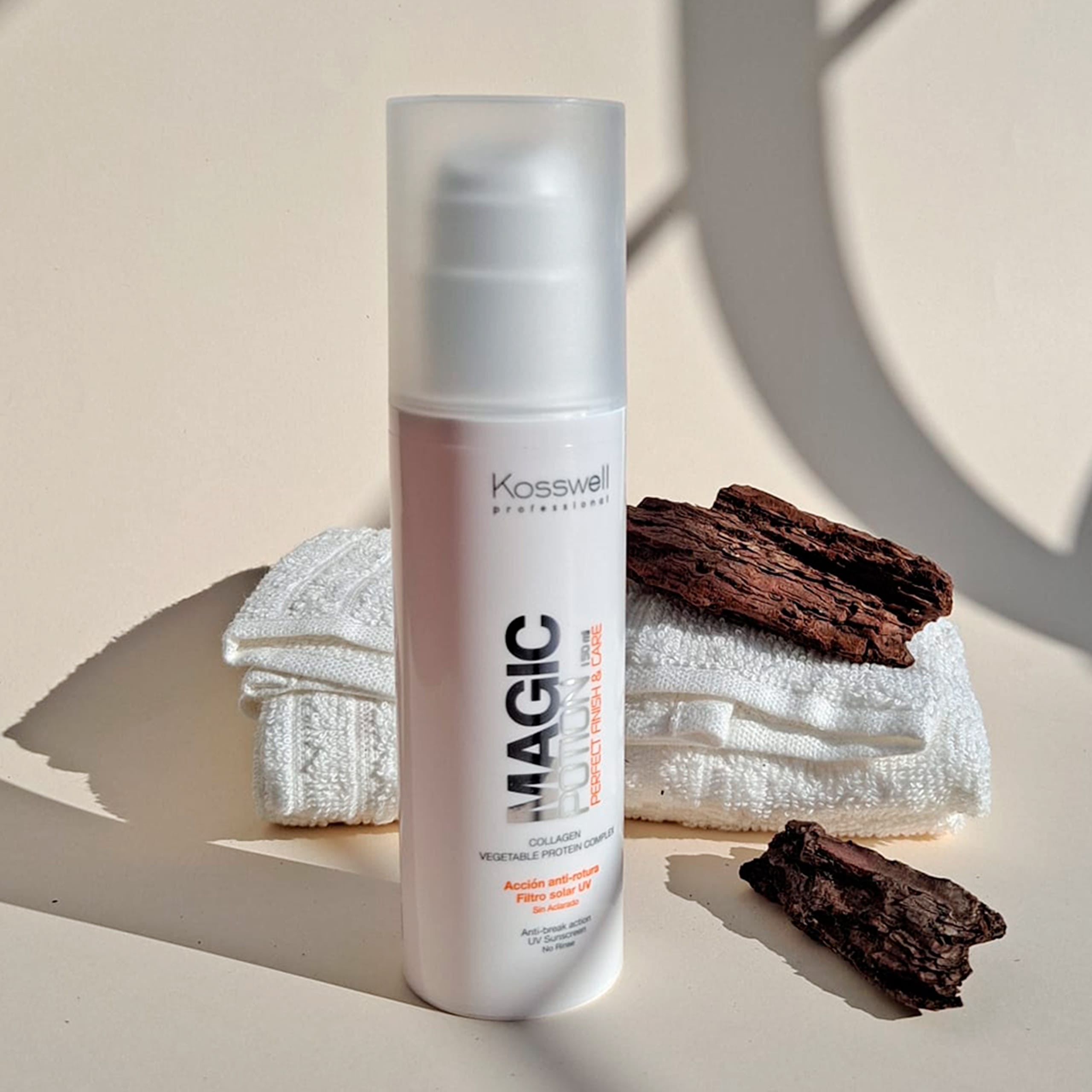 Kosswell Magic Potion 150 ml, lekki krem do stylizacji włosów – zdjęcie pełnoszerokie