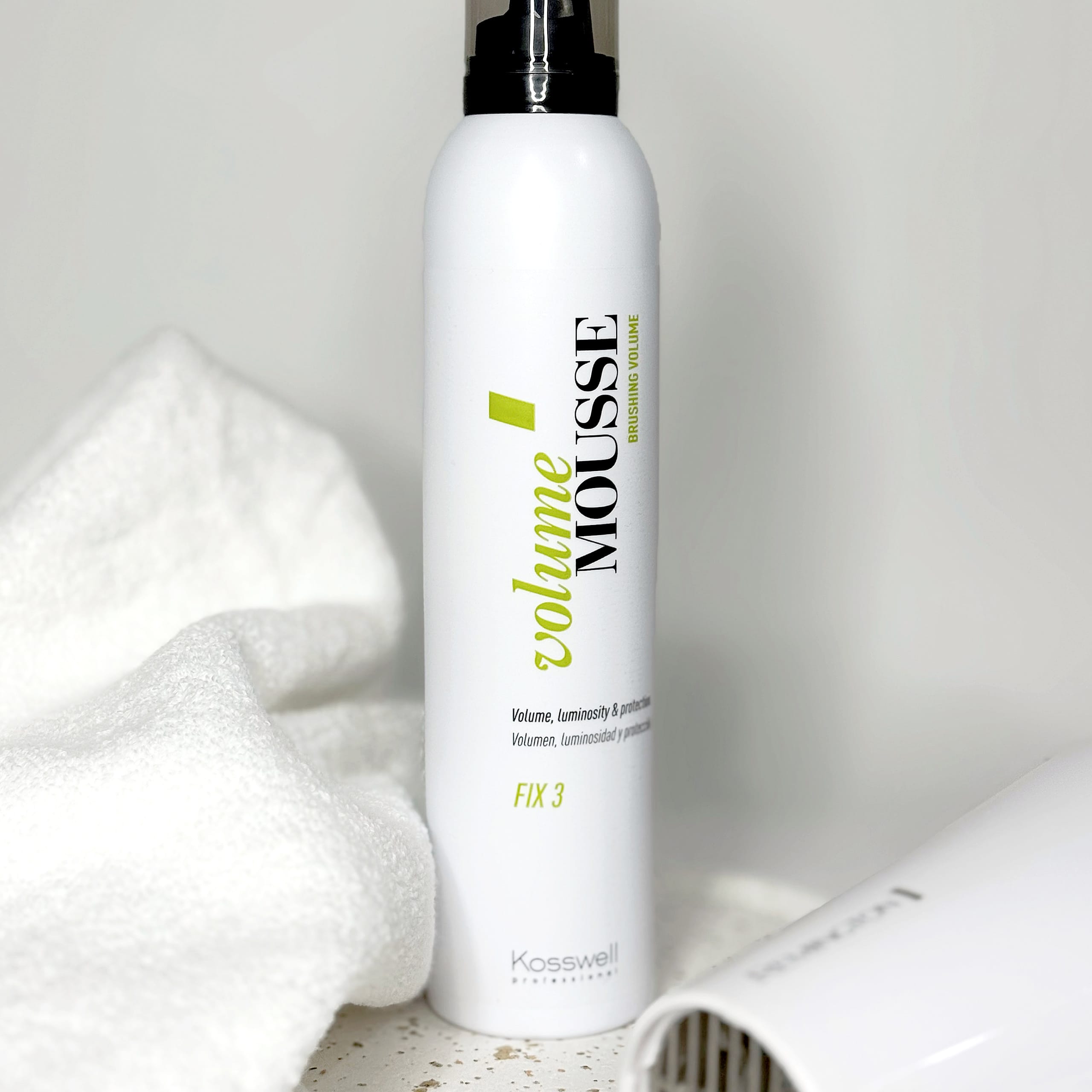 Kosswell Volume Mousse 300 ml, pianka zwiększająca objętość włosów – zdjęcie dodatkowe