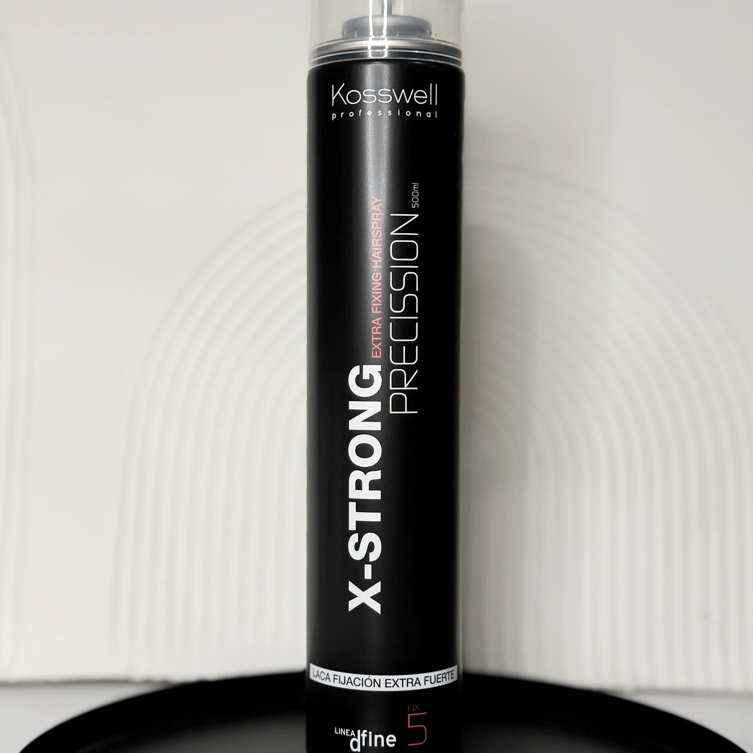 Kosswell X-Strong Precission 500 ml, bardzo mocny lakier do włosów – zdjęcie dodatkowe
