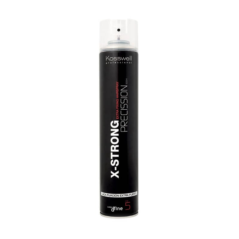 Kosswell X-Strong Precission 500 ml, bardzo mocny lakier do włosów