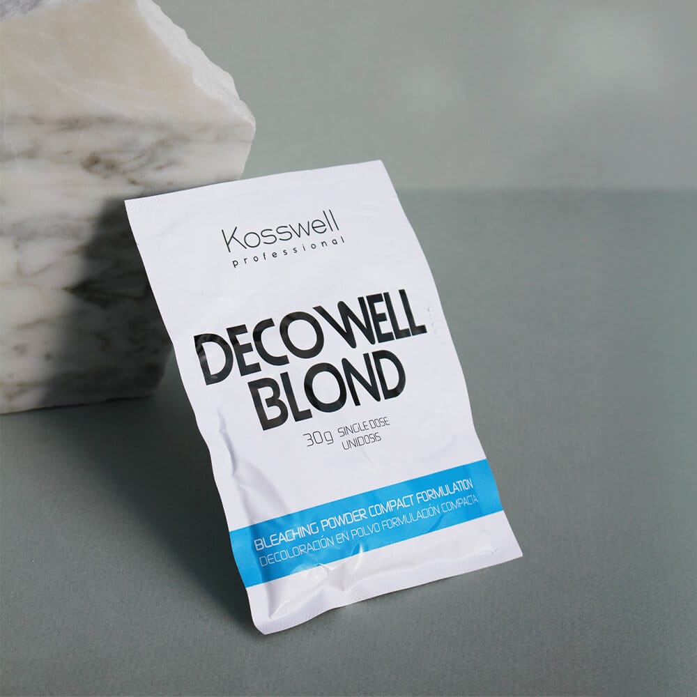 Kosswell Decowell Blond 30 g – profesjonalny rozjaśniacz do włosów