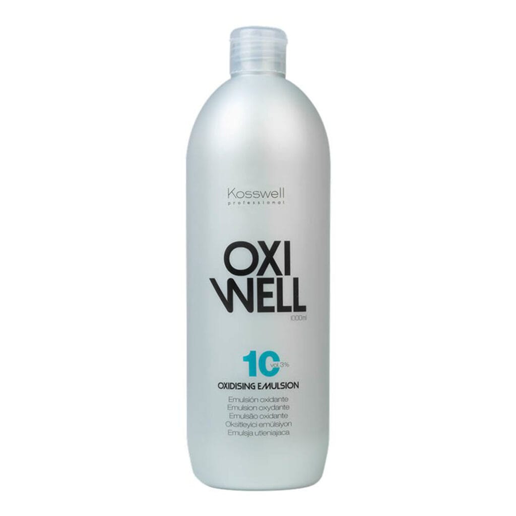 Kosswell Oxiwell 3% 1000 ml – kremowy oksydant do farby 10 vol.