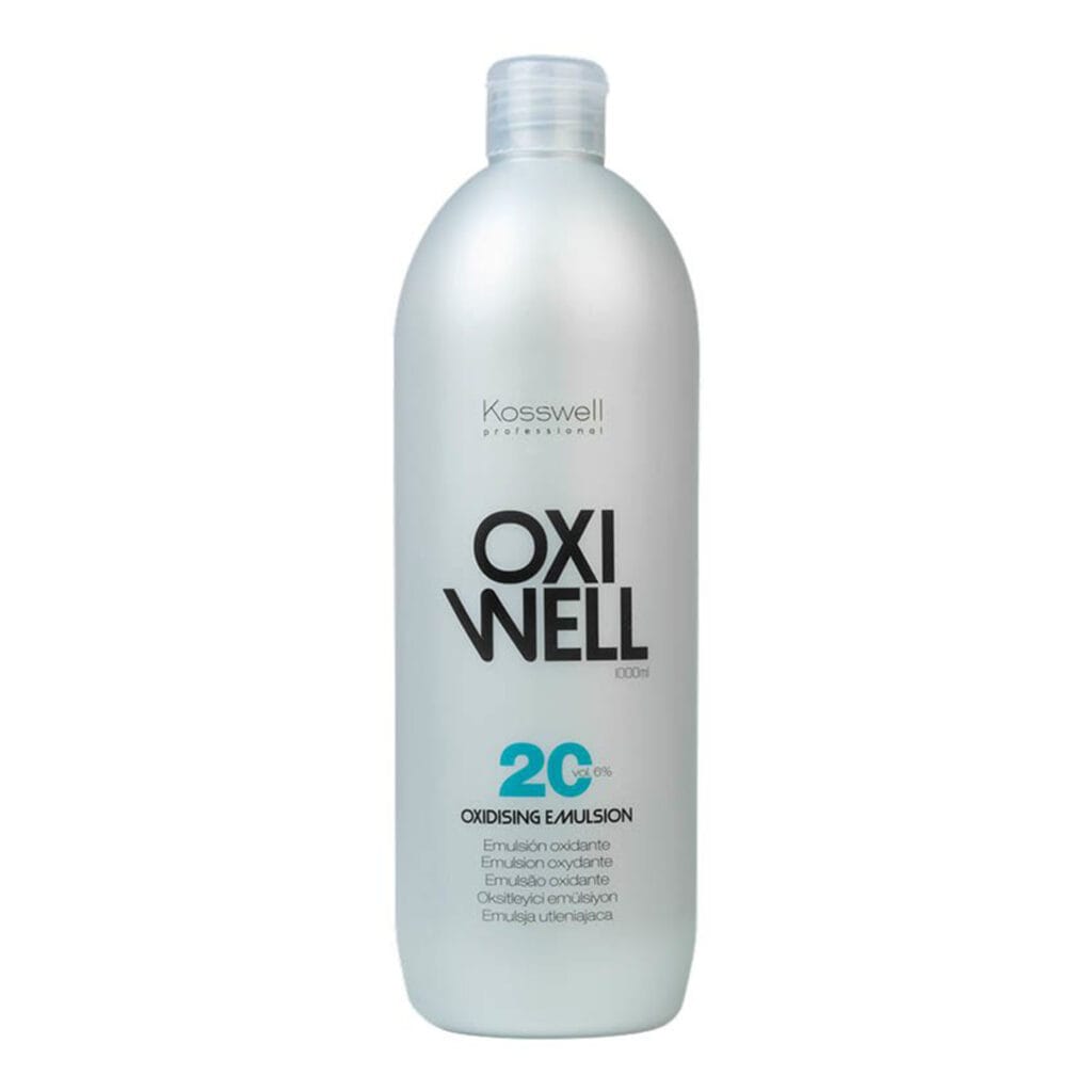 Kosswell Oxiwell 6% 1000 ml – kremowy oksydant do farby 20 vol.