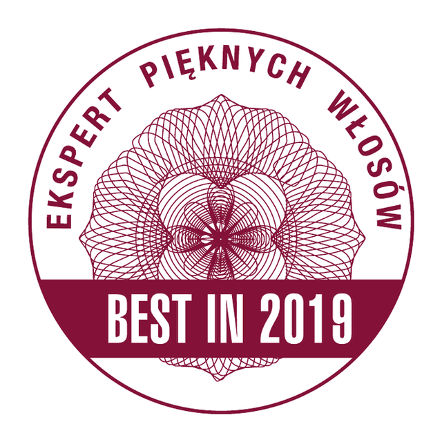 Znak Ekspert Pięknych Włosów Best in 2019