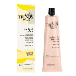 Kosswell Color Trends Cocktail Colors Desired Yellow 100 ml – maska koloryzująca pożądany żółty
