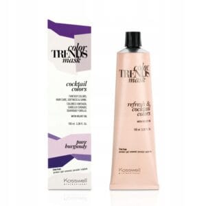 Kosswell Color Trends Cocktail Colors Pure Burgundy 100 ml – maska koloryzująca głębokie bordo