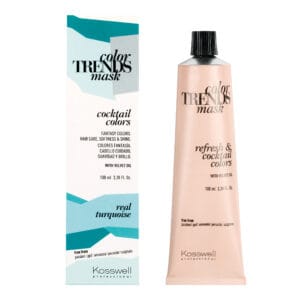 Kosswell Color Trends Cocktail Colors Real Turquoise 100 ml – maska koloryzująca prawdziwy turkus