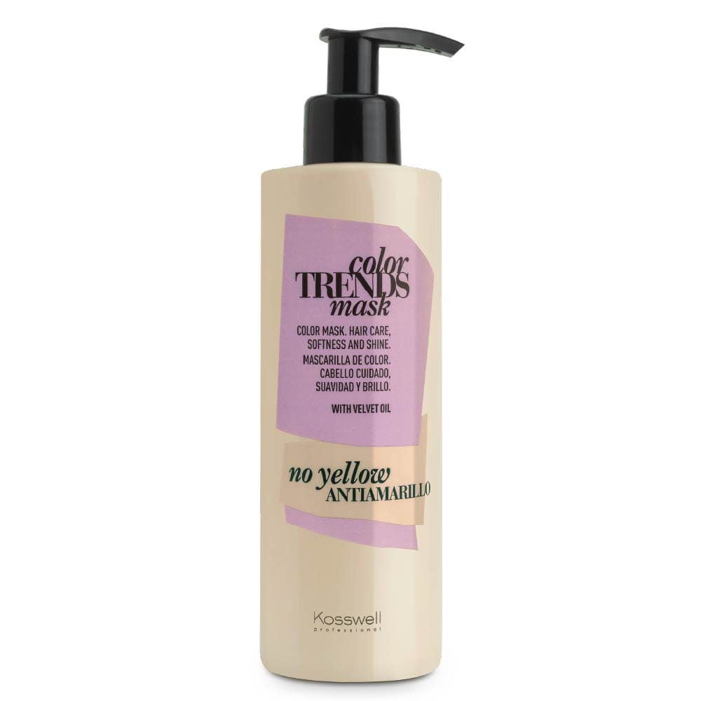 Kosswell Color Trends Mask Platinum No Yellow 250 ml – maska neutralizująca żółte tony
