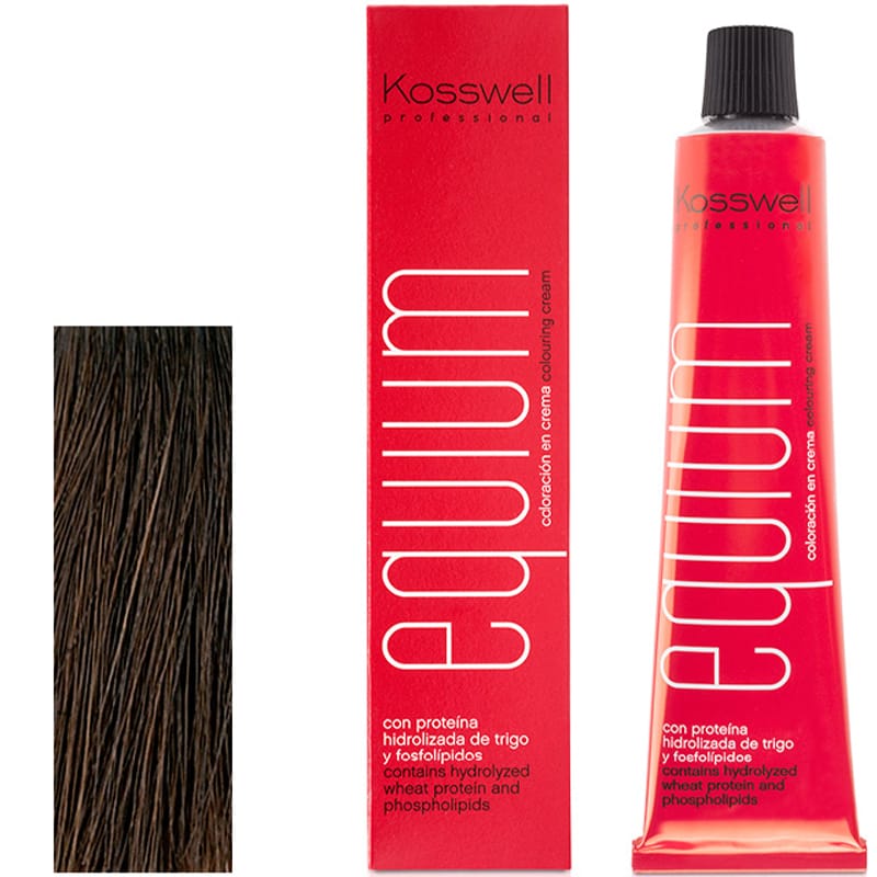 Kosswell Equium 5.3 Jasny złoty brąz 60 ml – farba do włosów