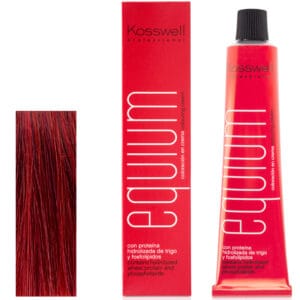 Kosswell Equium 6.65 Ciemny czerwono mahoniowy blond 60 ml – farba do włosów
