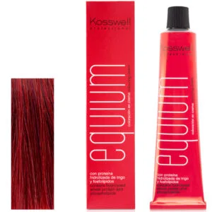 Kosswell Equium 6.65 Ciemny czerwono mahoniowy blond 60 ml – farba do włosów