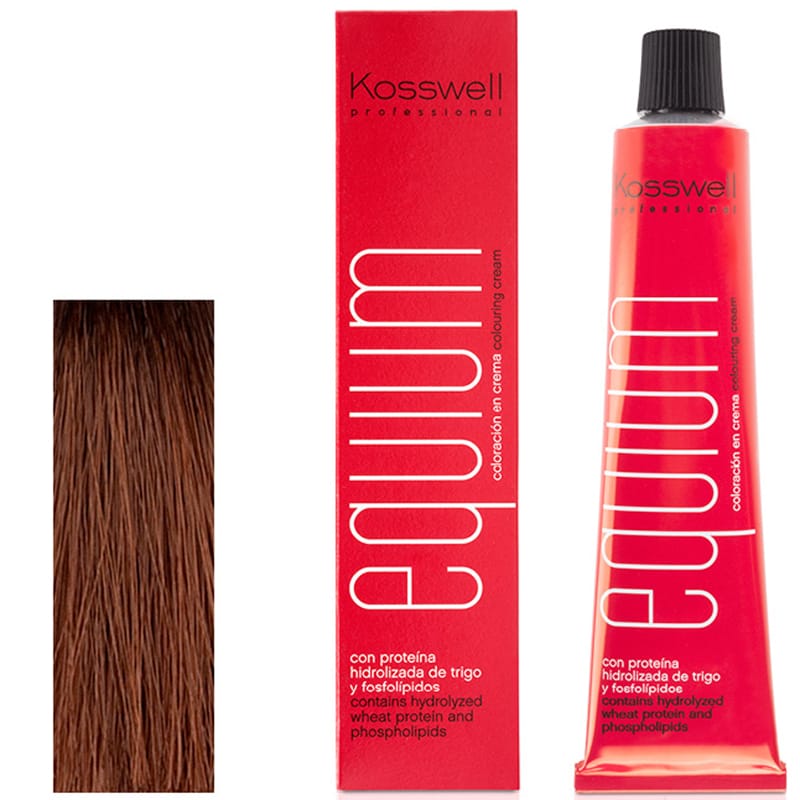Kosswell Equium 7.8 Średni czekoladowy blond 60 ml – farba do włosów