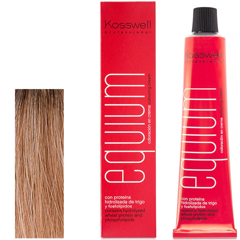 Kosswell Equium 9.1 Bardzo jasny popielaty blond 60 ml – farba do włosów
